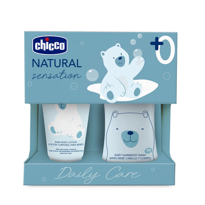 Set Regalo Chicco Natural Sensation - Detergente e Pasta Lenitiva