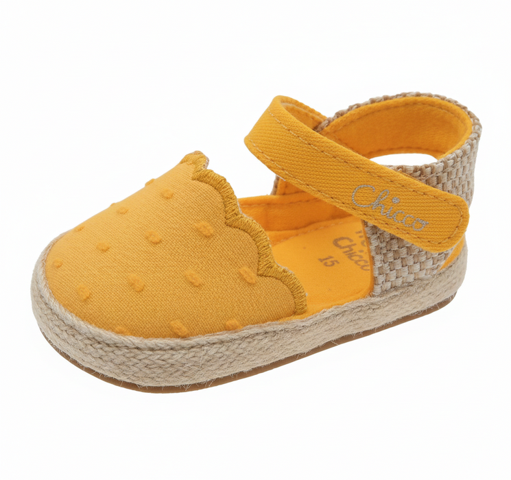 Scarpe Neonata Gialle