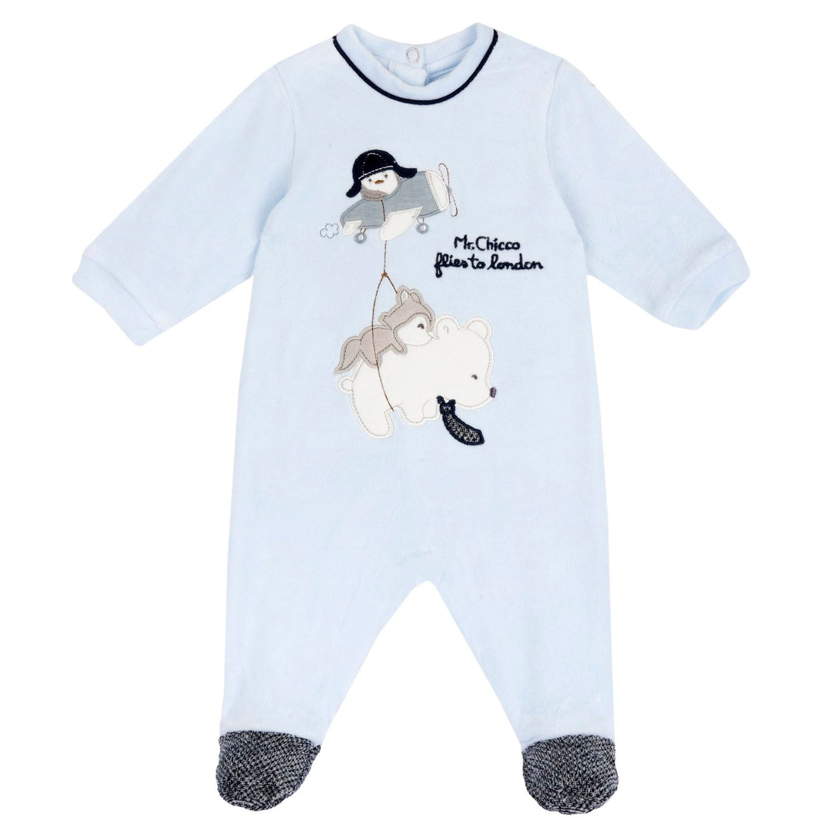 Tutina Ciniglia Animali Aperta Dietro, Chicco — Spio Kids