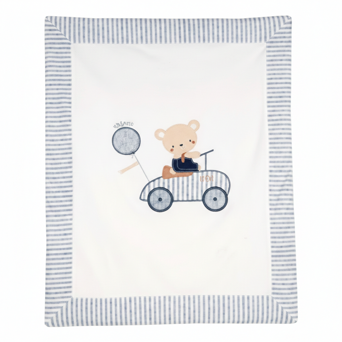 Coperta Neonato Con Ricamo