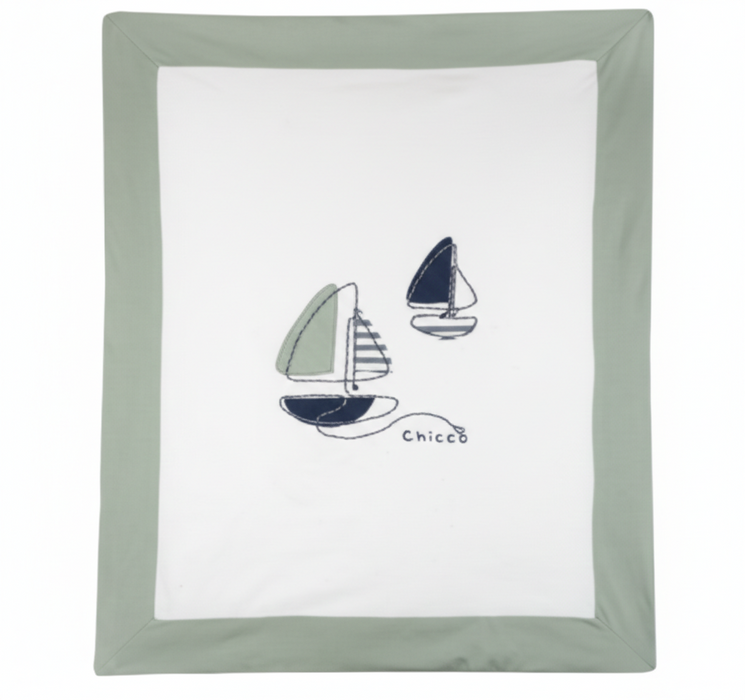 Coperta Neonato Ricamata