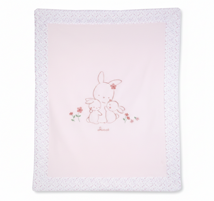 Coperta Neonato Rosa Fiori