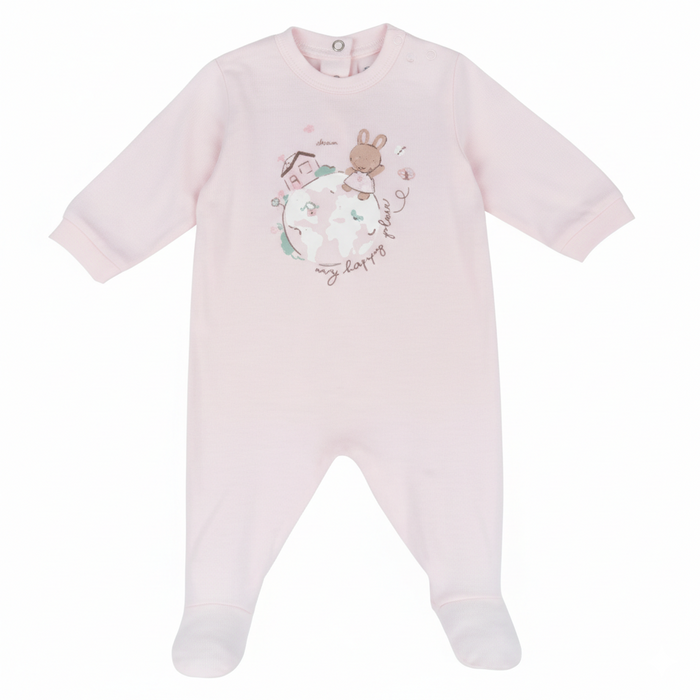 Tutina Neonato Con Ricamo