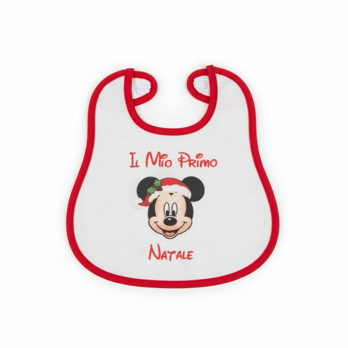 Bavetta Neonato Natale Disney