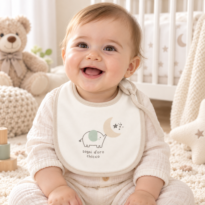 Bavaglino Neonato Chicco Con Grafica NF.103244