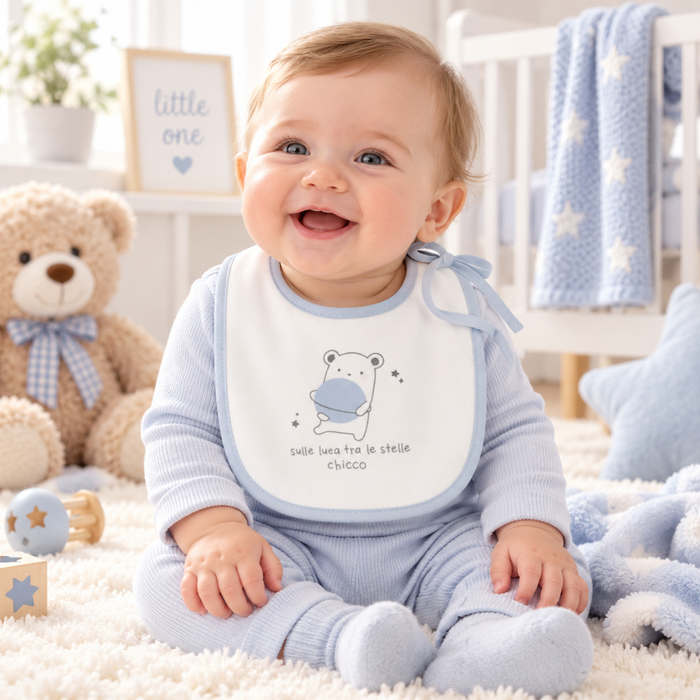 Bavaglino Neonato Chicco Con Grafica NF.103244