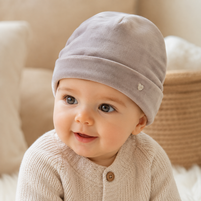 Cappellino Neonato in Ciniglia NF.102400