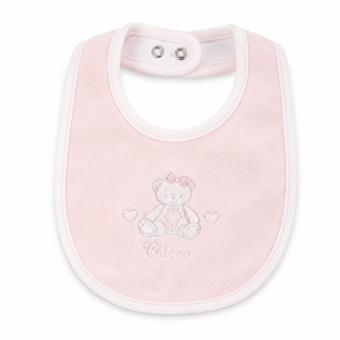 Bavaglino Neonato Chicco in Morbida Ciniglia NF.102401