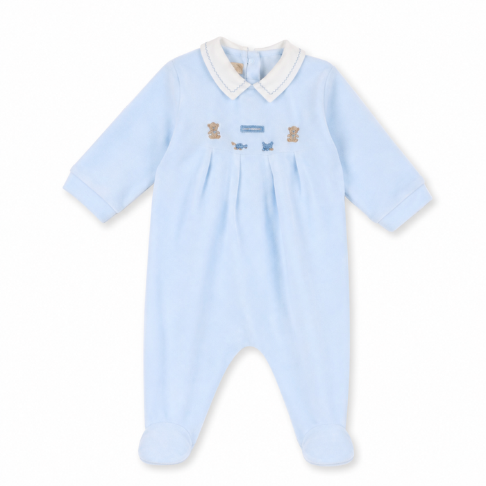 Tutina Neonato con Colletto e Ricamo Orsetti NM.102498