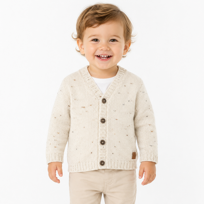 Cardigan Neonato In Maglia Fiammata NM.102581