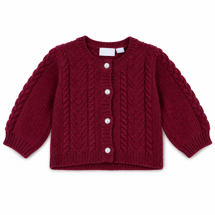 Cardigan Neonata A Trecce  NF.102720