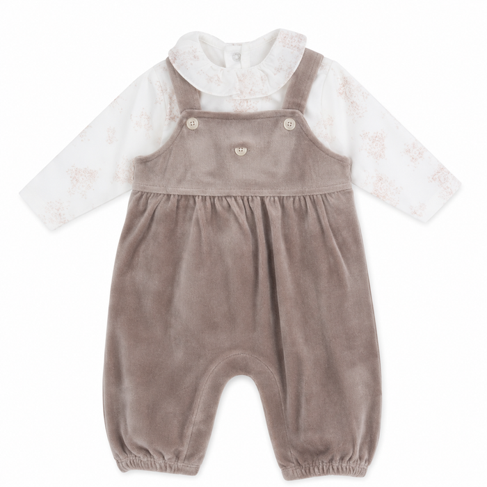 Tutina Neonato Salopette Velluto NM.102357