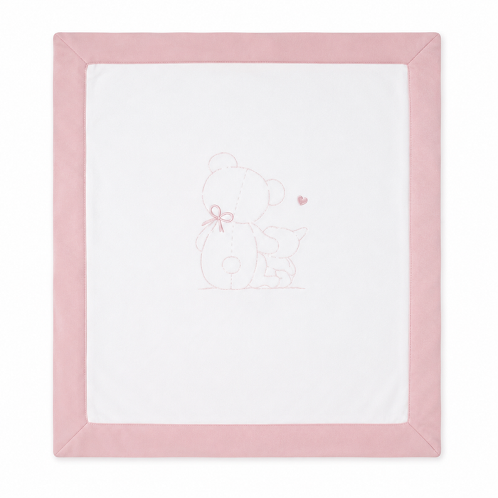 Copertina Neonato Con Ricamo Orsetti NF.102704