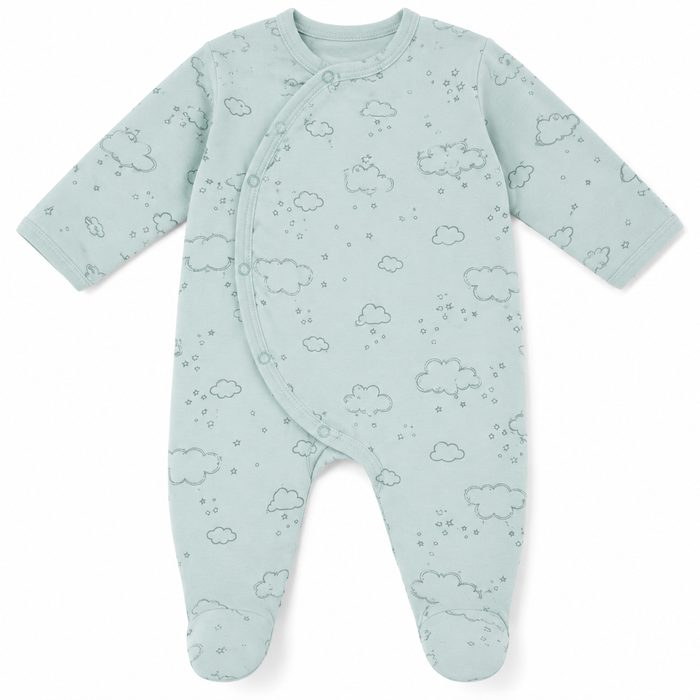 Tutina Neonato Con Apertura A Kimono NM103233