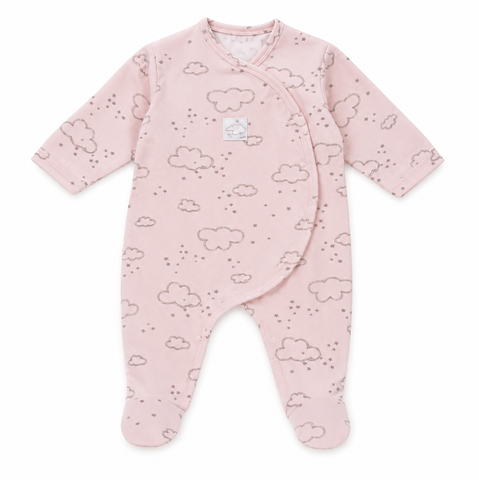 Tutina Neonato Con Apertura A Kimono NM103233