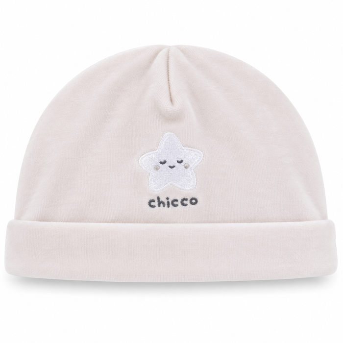 Cappellino Neonato Con Ricamo NF.103237