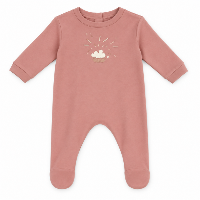 Tutina Neonato Con Ricamo NF.103239
