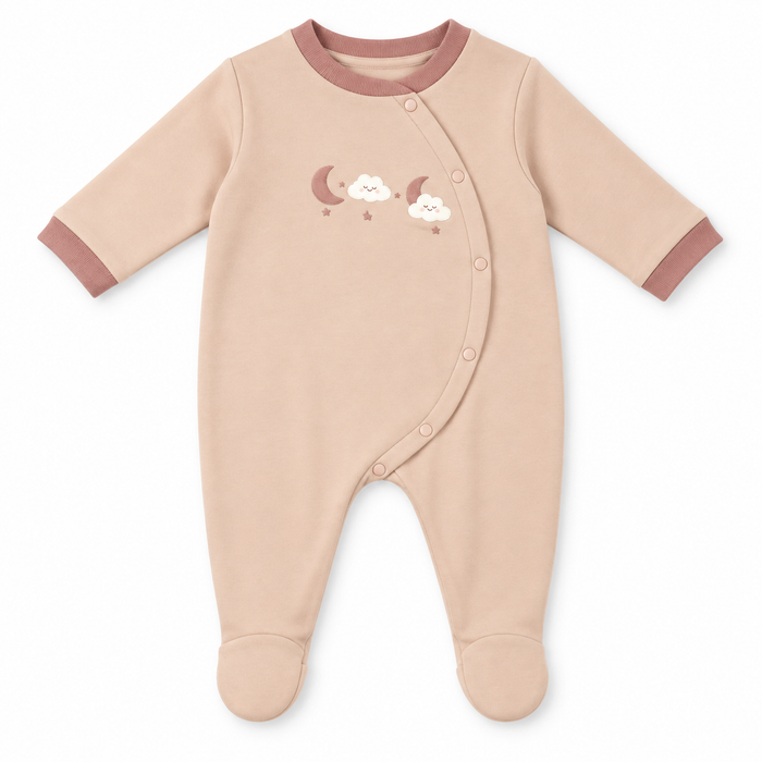 Tutina Neonato Con Ricamo NF.103240