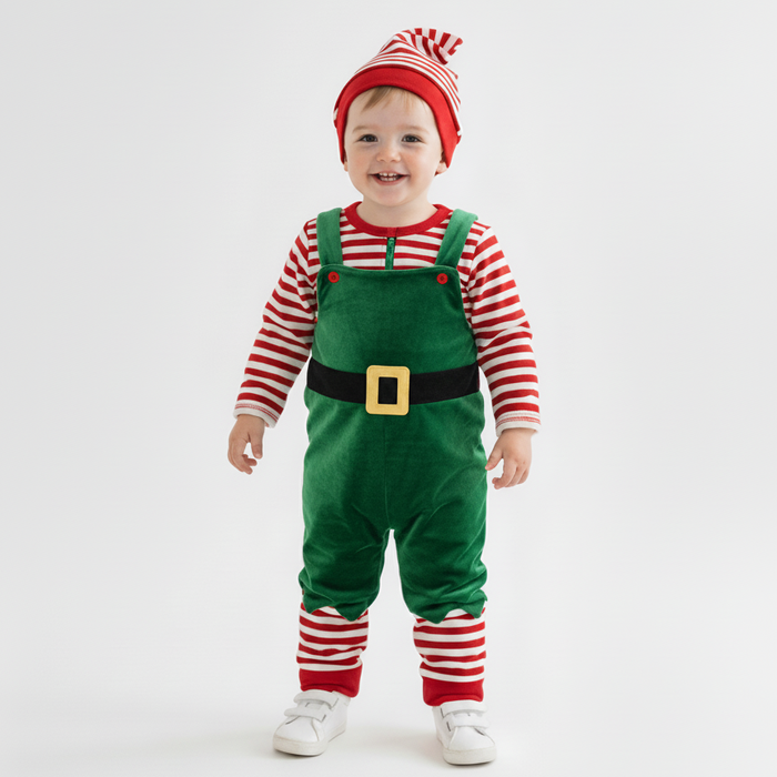 Tutone Neonato Natale Elfo