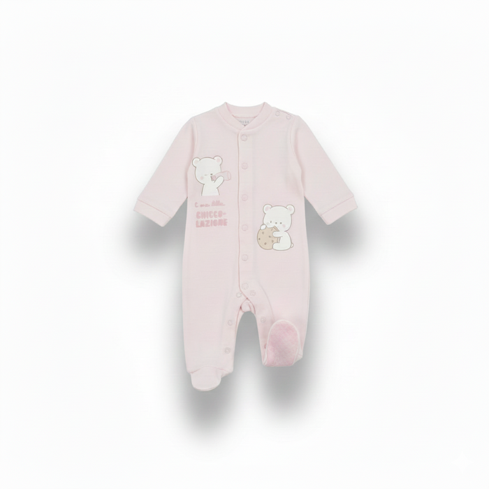 Tutina Neonato Rosa Chicco con Orsetti