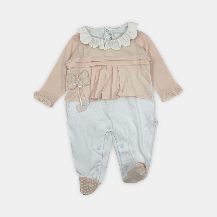 Tutina con farfalla in cotone Nazareno Gabrieli