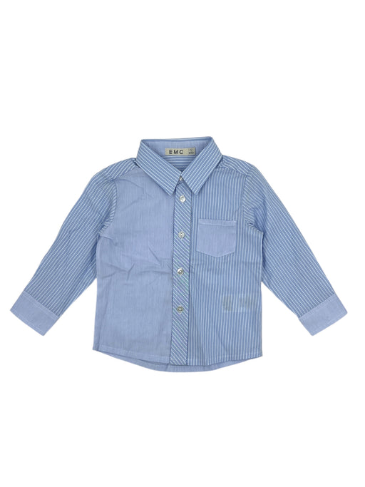 Camicia in cotone a righe EMC per bambini