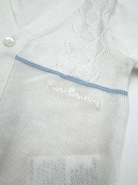 Cardigan in filo con trama intrecciata Pierre Cardin per bambino