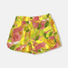 Shorts in cotone con fantasia floreale per bambina