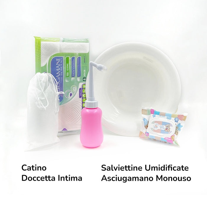 Kit Igiene Intima - Igiene Pratica per Neomamme Pre e Post Parto