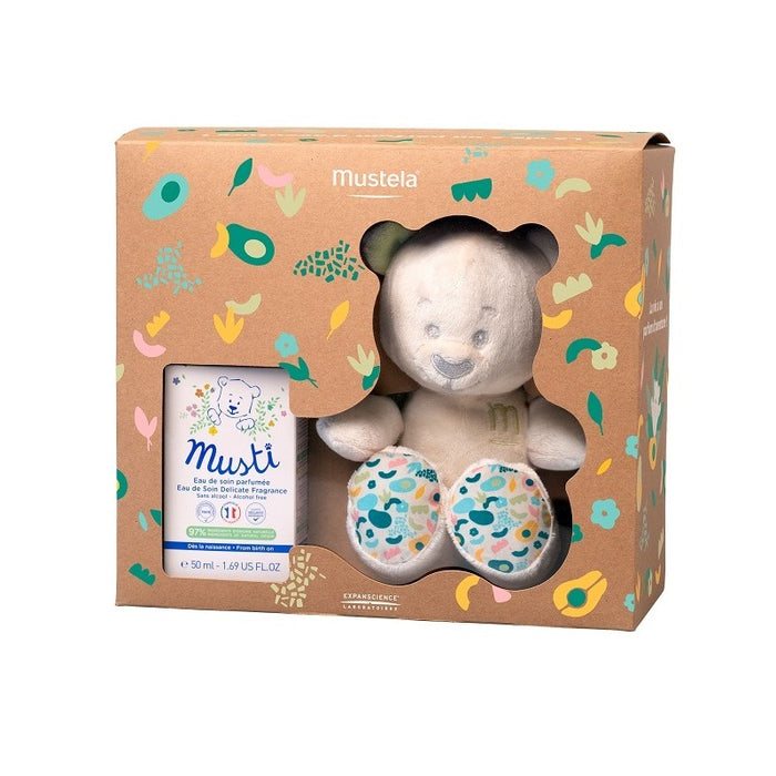 Cofanetto Mustela Acqua Profumata + Peluche