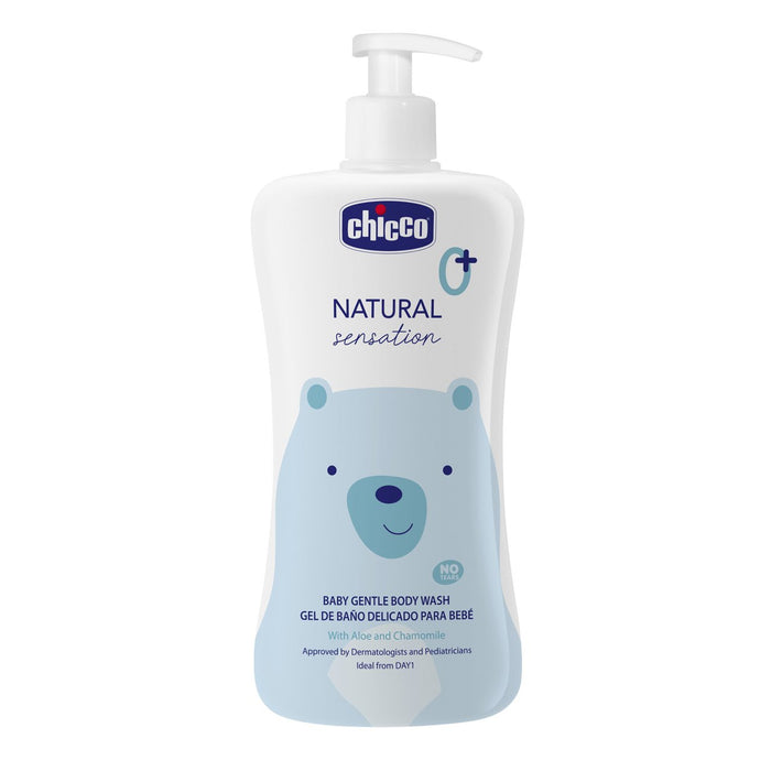 Baby Detergente Corpo Delicato Natural Sensation 500mL, Chicco