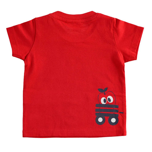 T-shirt in Cotone Rosso, I-Do freeshipping - Spio Kids