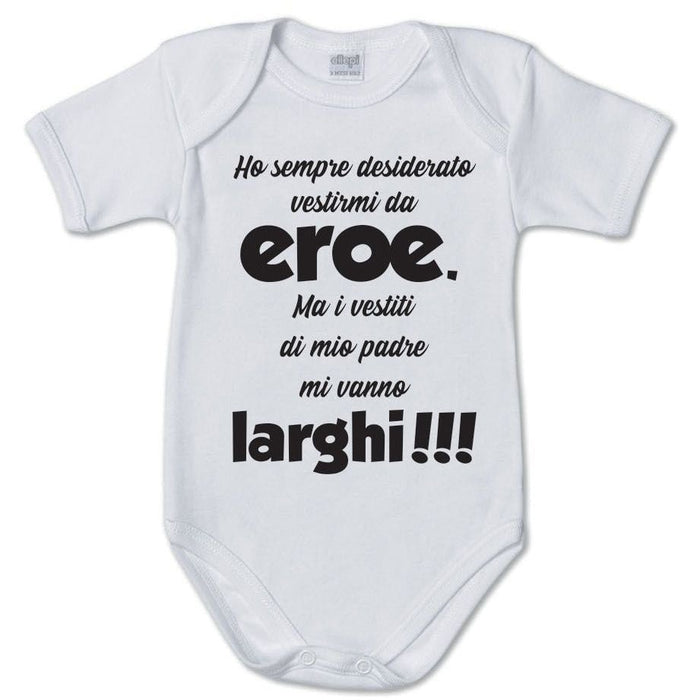 Body Neonato, Personalizzato stampa dedicata al papà Luglio