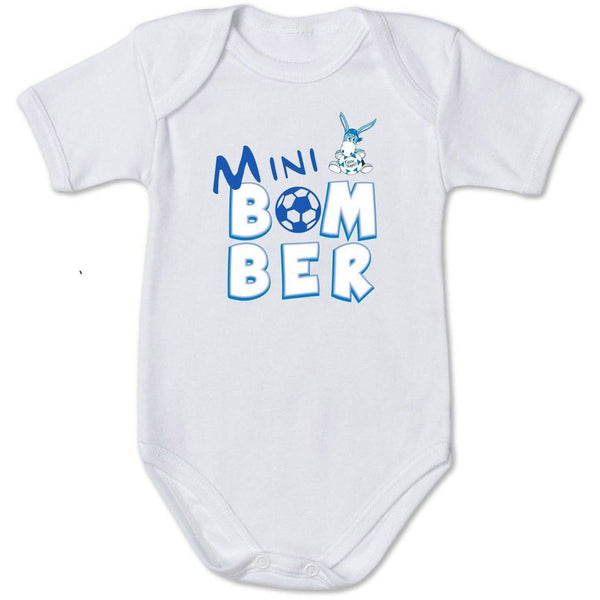 Intermezzo Body Neonato Logo Napoli Bimbo Bimba Bebè Campione Campioni
