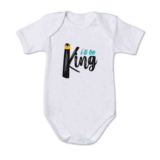 Body Neonato,Personalizzato "King" Luglio - Spio Kids