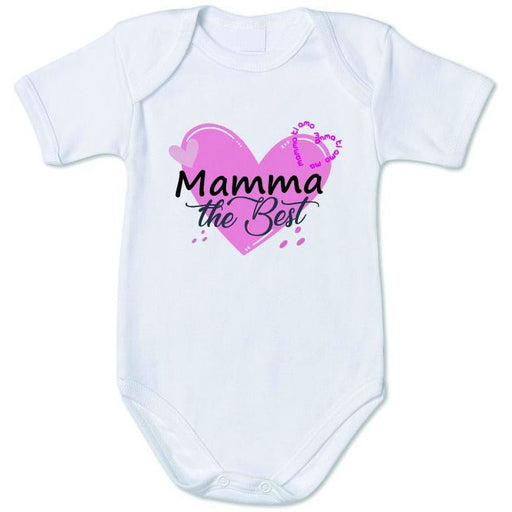 Body Personalizzato con frase "Mamma the Best" - Spio Kids
