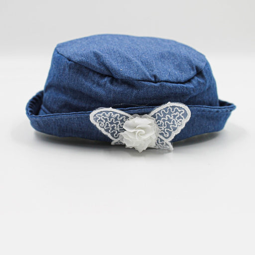 Cappello Neonata in Jeans, Luglio - Spio Kids
