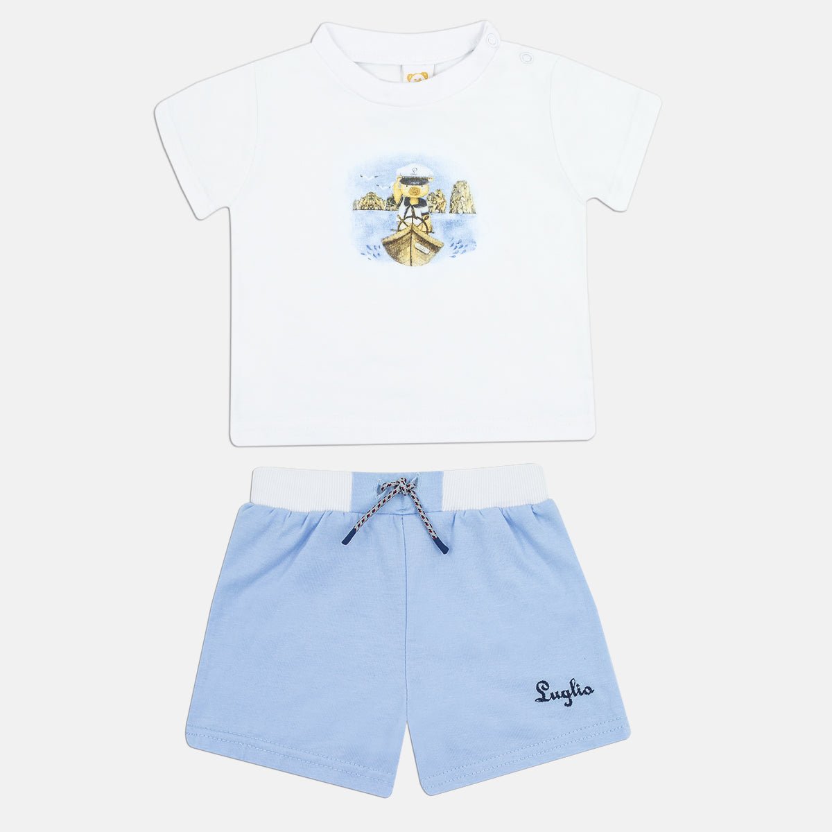 Completo Bambino Chicco - Maglietta E Pantaloncini In Cotone, Morbido E Lavabile - Foto 10