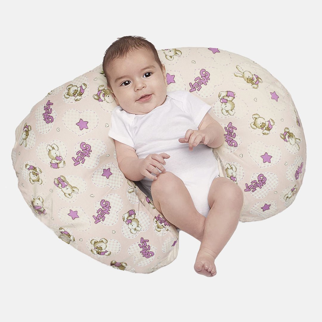 Theraline - Cuscino per l'allattamento Dodo Premium con imbottitura in perle pregiate, compresa la fodera - mussola 180 cm - beige sabbia - website.name Theraline - Cuscino per l'allattamento Dodo Premium con imbottitura in perle pregiate, compresa la fodera - mussola 180 cm - beige sabbia - website.name