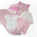 Kit Baby Sacco Tutina Quadrati Body-Spio Kids-foto-prodotto
