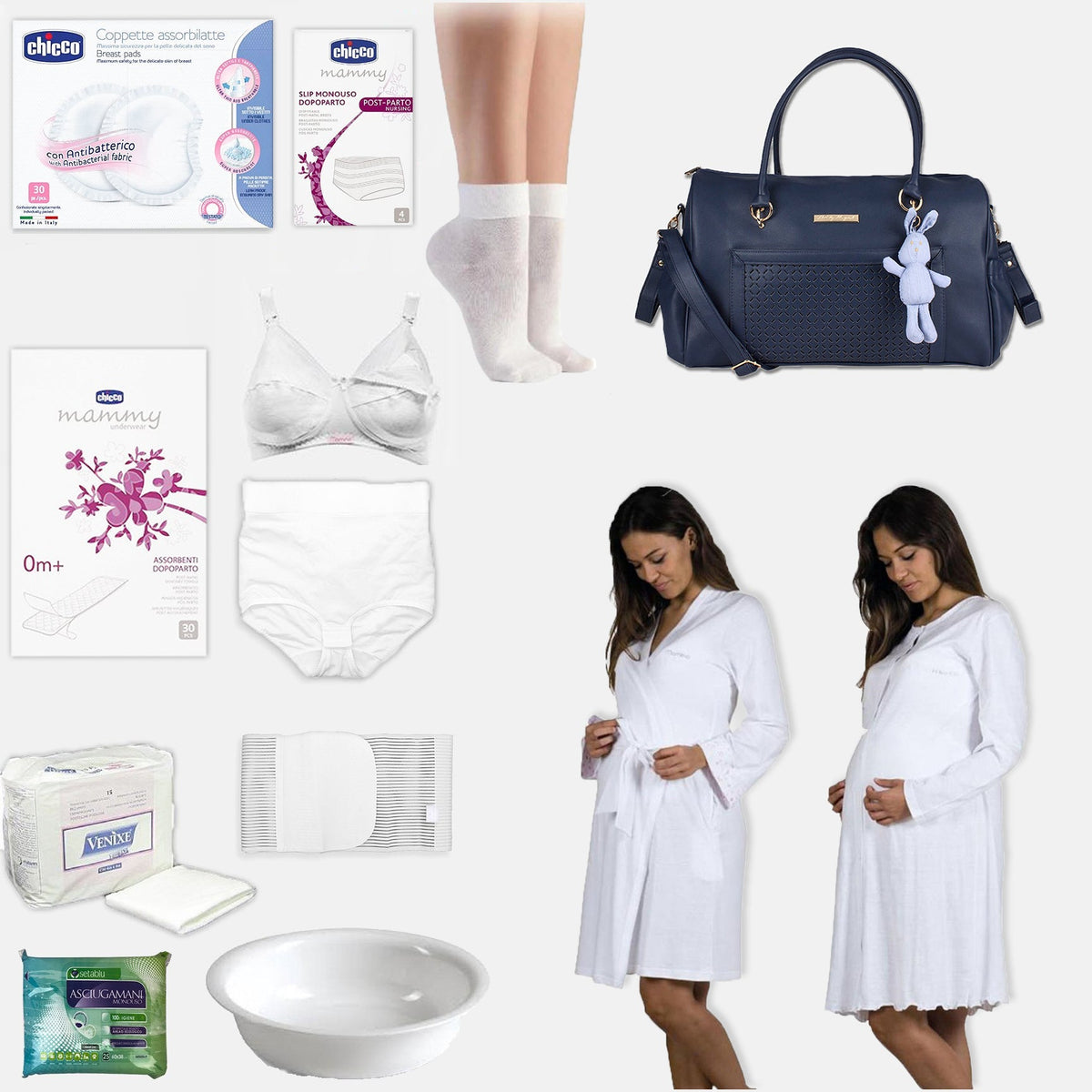 Kit Corredo Mamma TOP con Borsa Mayoral Blu — Spio Kids