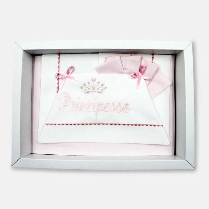 Sottobicchiere Quadrato 9x9 Cm 'I Was Born A Principessa' - Finitura Lucida, Supporto In Faesite, Regalo Divertente