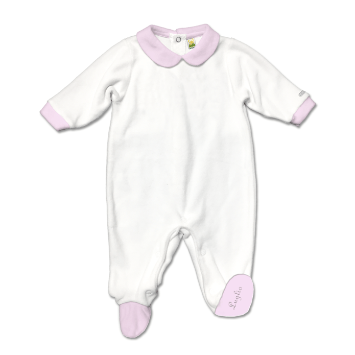 Personalizzabile con frase e foto particolari rosa- Tutina — Spio Kids