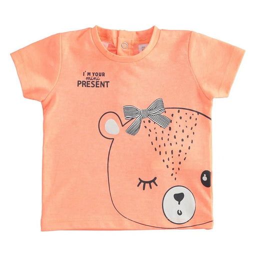 T-shirt Arancione con Stampa, I-Do freeshipping - Spio Kids