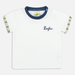 T-shirt In Cotone Con Ricamo, Luglio freeshipping - Spio Kids