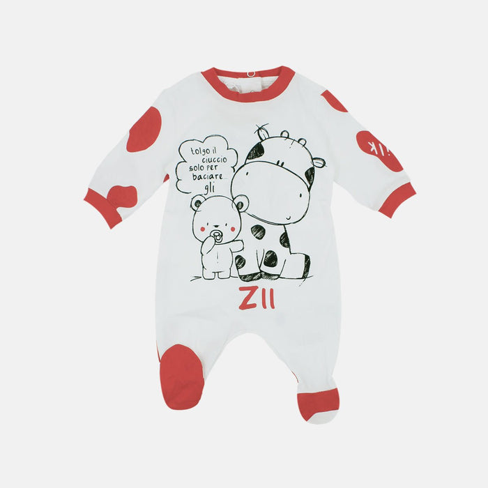 Tutina Chicco In Cotone Con Piedini - Pigiamino Neonato Con Animaletti - Foto 8