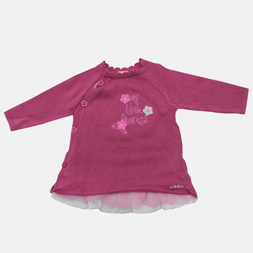 Vestito Neonata in cotone striscia in tulle Luglio - Spio Kids